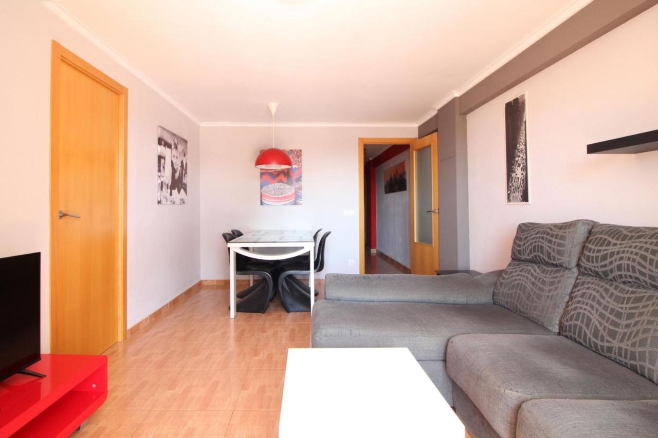Global Properties, Apartamento En Primera Linea, Playa Puerto De Sagunto Luaran gambar
