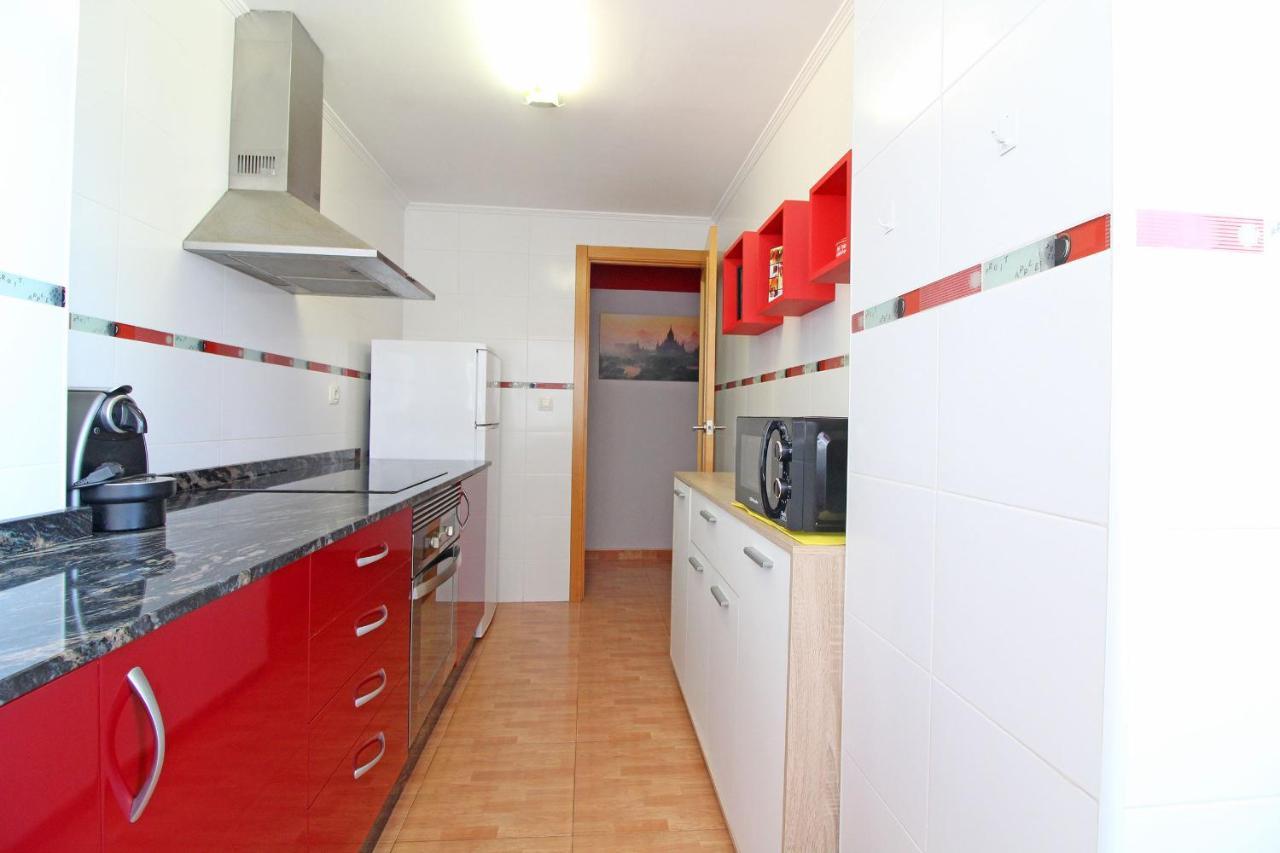 Global Properties, Apartamento En Primera Linea, Playa Puerto De Sagunto Luaran gambar