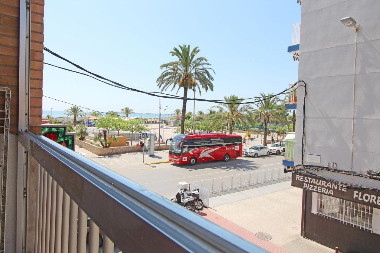 Global Properties, Apartamento En Primera Linea, Playa Puerto De Sagunto Luaran gambar
